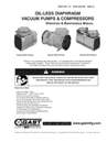 MOA-MAA-DOA & DAA Series Vacuum Pumps and Compressors Operation & Maintenance Manual